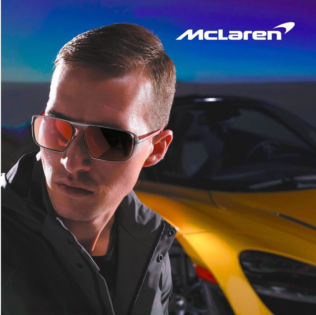 McLaren eyewear logo